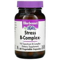 Мультивітамін Bluebonnet Nutrition Стрес В-Комплекс, Stress B-Complex, 50 вегетаріанс Фото