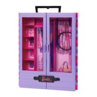 Игровой набор Barbie Сиреневый шкаф для одежды Фото