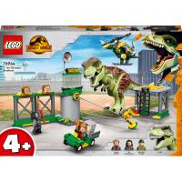 Конструктор LEGO Jurassic World Втеча Тиранозавра 140 деталей Фото