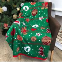 Плед Прованс Печенье Зеленый 130х170 Фото