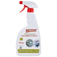 Спрей для чистки ванн San Clean Professional Line для видалення плісняви та бруду Фото