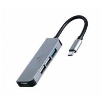 Концентратор Cablexpert USB-С to 1 х USB 3.1 Gen1 (5 Gbps), 3 х USB 2.0 Фото