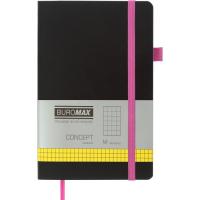 Книга записная Buromax Concept 125x195 мм 96 листов в клетку обложка из и Фото