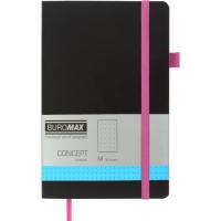 Книга записная Buromax Concept 125x195 мм 96 листов в точку обложка из ис Фото
