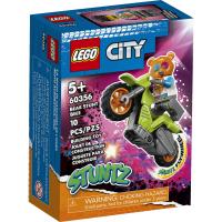 Конструктор LEGO City Каскадерський мотоцикл ведмедя 10 деталей Фото