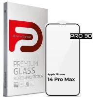 Стекло защитное Armorstandart Pro 3D Apple iPhone 14 Pro Max Black Фото