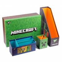 Настольный набор Yes Minecraft картонний, 4 предмети Фото