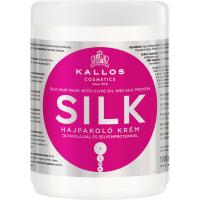 Маска для волос Kallos Cosmetics Silk з оливковою олією і протеїнами шовку 1000 мл Фото