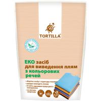 Средство для удаления пятен Tortilla Еко для кольорових речей 200 г Фото