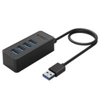 Концентратор Orico USB 3.0 4 ports (W5P-U3-100-BK-PR) Фото