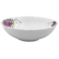 Салатник Vittora "Рожевий Букет" Wave 17,5 см Фото