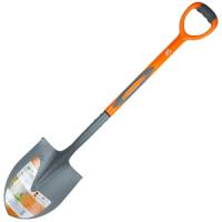 Лопата Flora штыковая с пластиковой ручкой 295x220x1050мм 1.9кг Фото