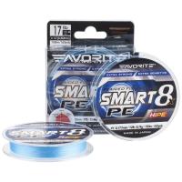 Шнур Favorite Smart PE 8x 150м 1.0/0.171mm 12lb/8.7kg Sky Blue Фото