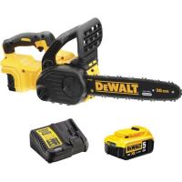 Ланцюгова пила DeWALT 18 В, 5 Ач, шина 30 см, ланцюг OREGON 3/8 Фото
