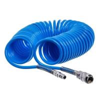 Пневматический шланг Airkraft 15 м спиральный полиуретановый 6,5*10мм Фото