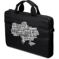 Сумка для ноутбука Vinga 15.6" NB1502 Black, white print Фото