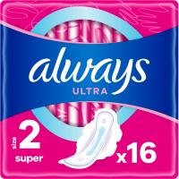 Гігієнічні прокладки Always Ultra Super (Розмір 2) 16 шт. Фото