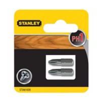 Набір біт Stanley Philips, Ph1, L=25 мм, 2 шт, блістер Фото
