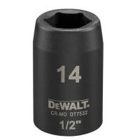 Торцева головка DeWALT IMPACT ударна коротка, 1/2 х 14 мм Фото