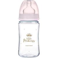 Бутылочка для кормления Canpol babies Royal Baby с широким отверстием 240 мл Розовая Фото