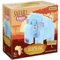 Конструктор Wader Baby Blocks Сафарі - слон Фото