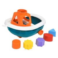 Розвиваюча іграшка Tigres кораблик Barkas 6 елементів, жовтий Фото