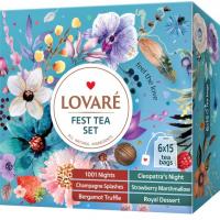 Чай Lovare Fest Tea Set 90 пакетиків асорті Фото
