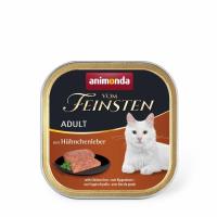 Паштет для кошек Animonda Vom Feinsten Adult with Chicken liver 100 г Фото