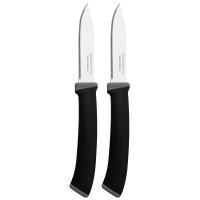 Набір ножів Tramontina Felice Black Vegetable Serrate 76 мм 2 шт Фото