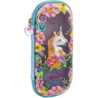 Пенал Cool For School з віконцем 1 відділення з органайзером блакитний Фото