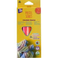 Карандаши цветные Cool For School Pastel Премиум 24 цвета Фото