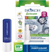 Бальзам для губ Біокон Универсальный 4.6 г Фото