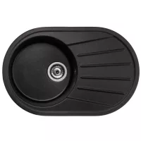 Мийка кухонна GRANADO MURCIA black shine Фото