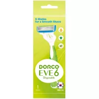Бритва Dorco EVE 6 Disposable для жінок 6 лез 1 шт. Фото