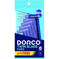 Бритва Dorco Twin Blade Fixed для мужчин 2 лезвия 6 шт. Фото