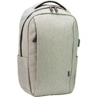 Рюкзак школьный Optima 17.5" USB Techno чоловічий 0.7 кг 16-25 л Світло-с Фото