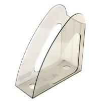 Лоток для бумаг Economix вертикальный Радуга, пластик дымчатый Фото