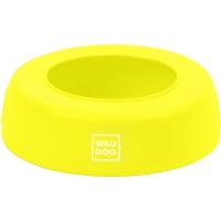 Посуд для собак WAUDOG Silicone Миска-непроливайка 1 л жовта Фото