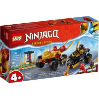 Конструктор LEGO Ninjago Автомобільна й байкова битва Кая і Раса 10 Фото