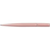 Ручка шариковая Cabinet Arrow Синя, відтінку рожевого золота корпус Фото