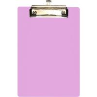 Клипборд-папка Economix A5 з притиском та підвісом, пластик, рожевий Фото
