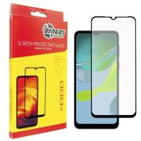 Скло захисне Dengos Full Glue Motorola E13/E20 (black) Фото