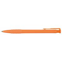 Ручка шариковая Economix promo MERCURY корпус помаранчовий, пише синім Фото