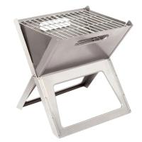 Гриль-барбекю Bo-Camp Notebook/Fire Basket Compact Silver Фото