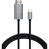 Кабель мультимедийный Vinga USB-C to HDMI 1.5m v1.4 4K30Hz Фото