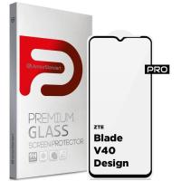 Стекло защитное Armorstandart Pro ZTE Blade V40 Design Black Фото