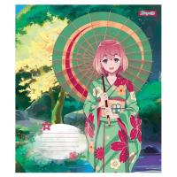 Тетрадь 1 вересня Sakura girls 18 листов клетка Фото