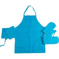 Фартук MirSon Набор 17-4735 Caterina бязь две прихватки + две пе Фото