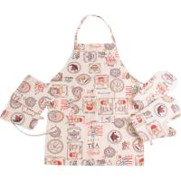 Фартук MirSon Набор №218 - Cream services две прихватки + две пе Фото