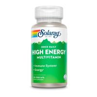 Вітамінно-мінеральний комплекс Solaray Мультивитамины, Once Daily High Energy, 30 вегета Фото